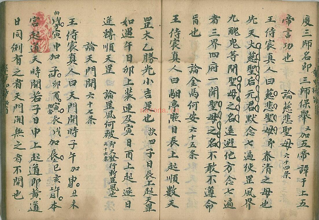 《清微雷霆九灵飞步进章点点金全秘旨》74页双页版 国学古籍 第5张-古籍汇典 《清微雷霆九灵飞步进章点点金全秘旨》74页双页版 国学古籍 第5张
