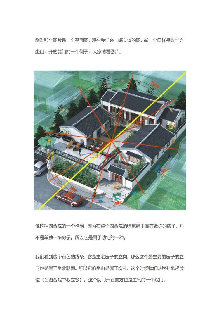 《许联斌八宅综合运用课程纯文档》PDF电子书（77页）