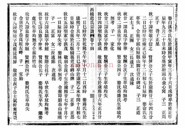 C0174_赵氏_西桥赵氏宗谱_十七.pdf[地方藏谱] - A更新