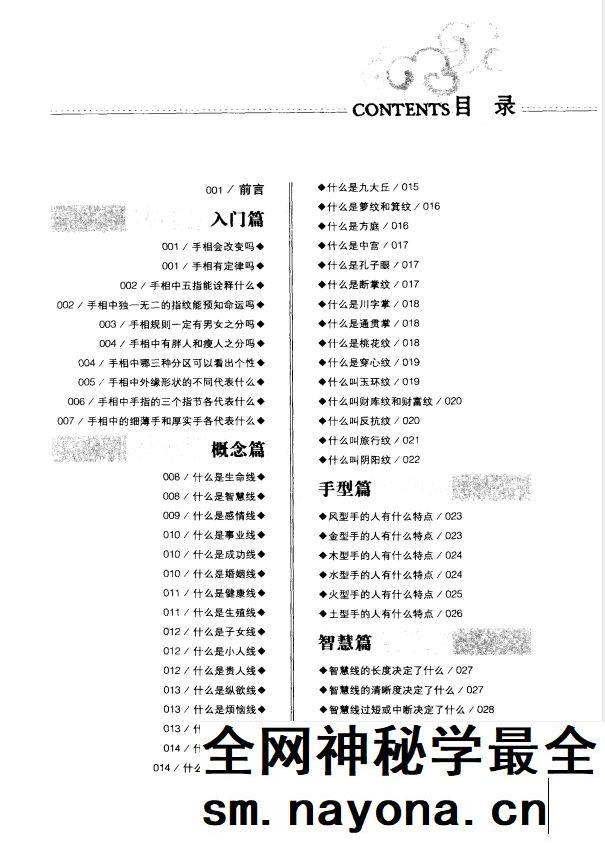 开运智慧丛书-手相智慧书