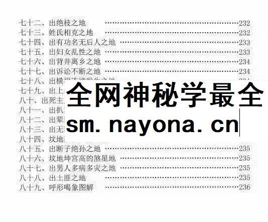 北流玄易堂风水教学图解《祖传风水图解秘传通书》312页
