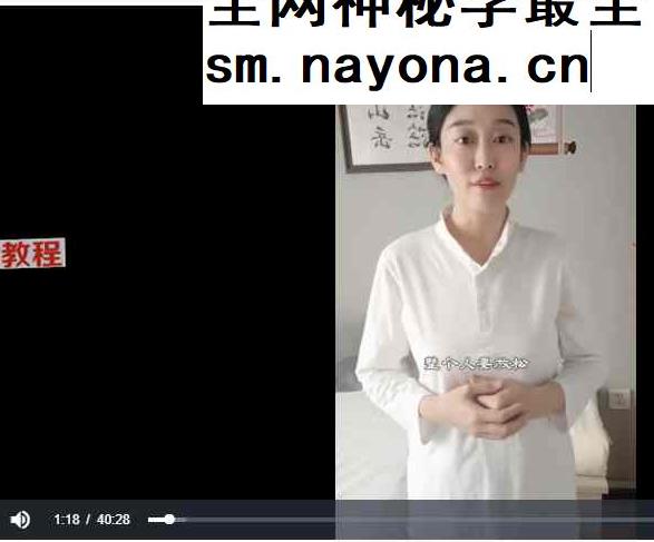 全身禅拍初级课程视频27集