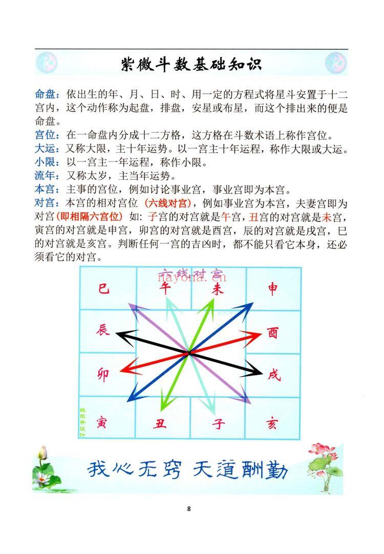 《易海游龙老师整理 紫微斗数 笔记》PDF电子书（288页）