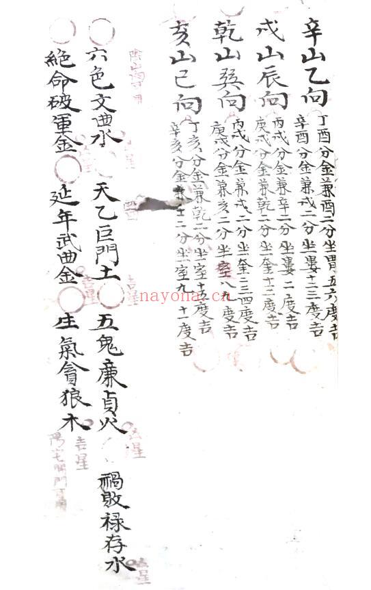 风水古籍《地理穴位秘断》60页 国学古籍 第4张