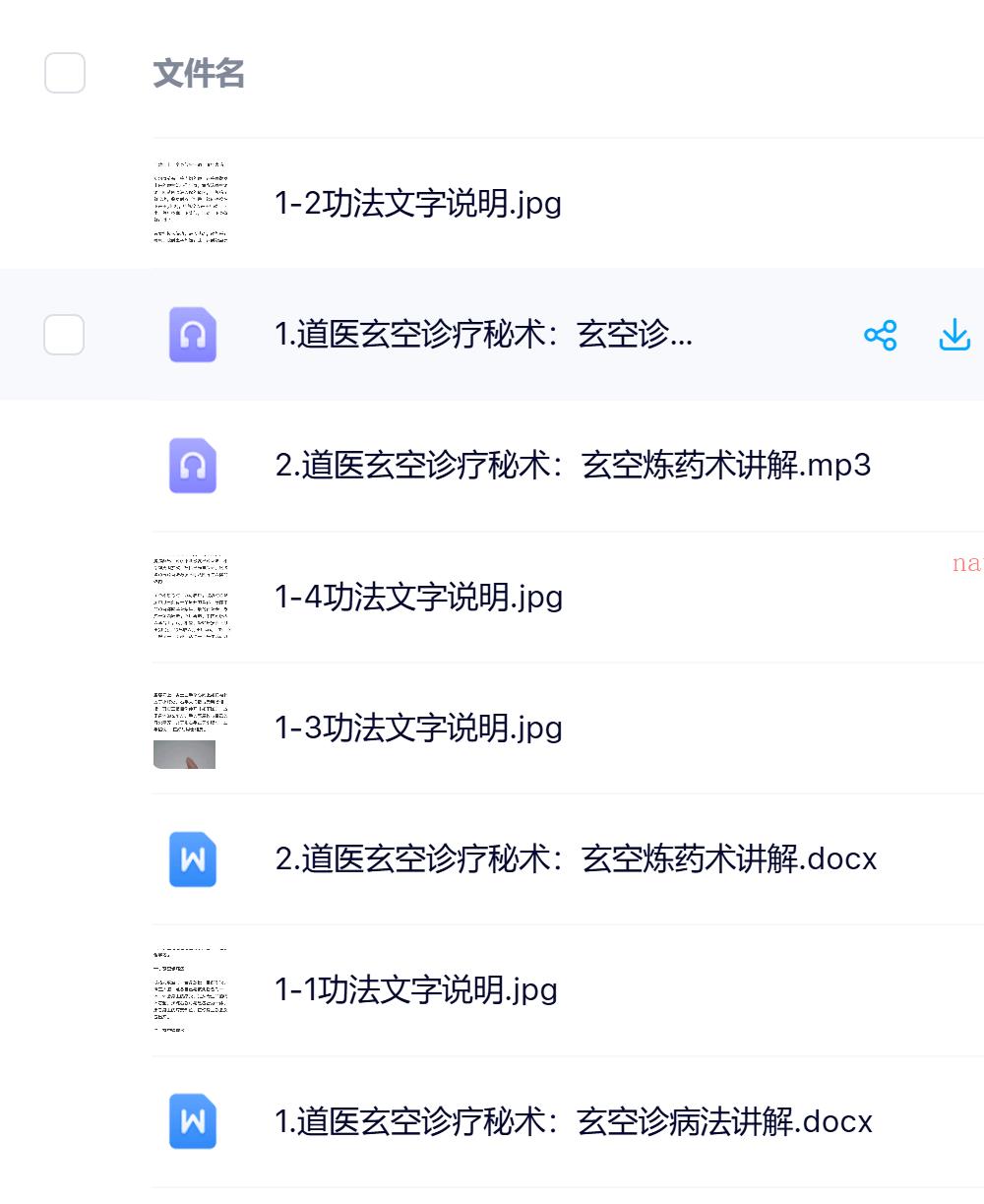 道医玄空诊疗秘术录音加文档电子版 ：