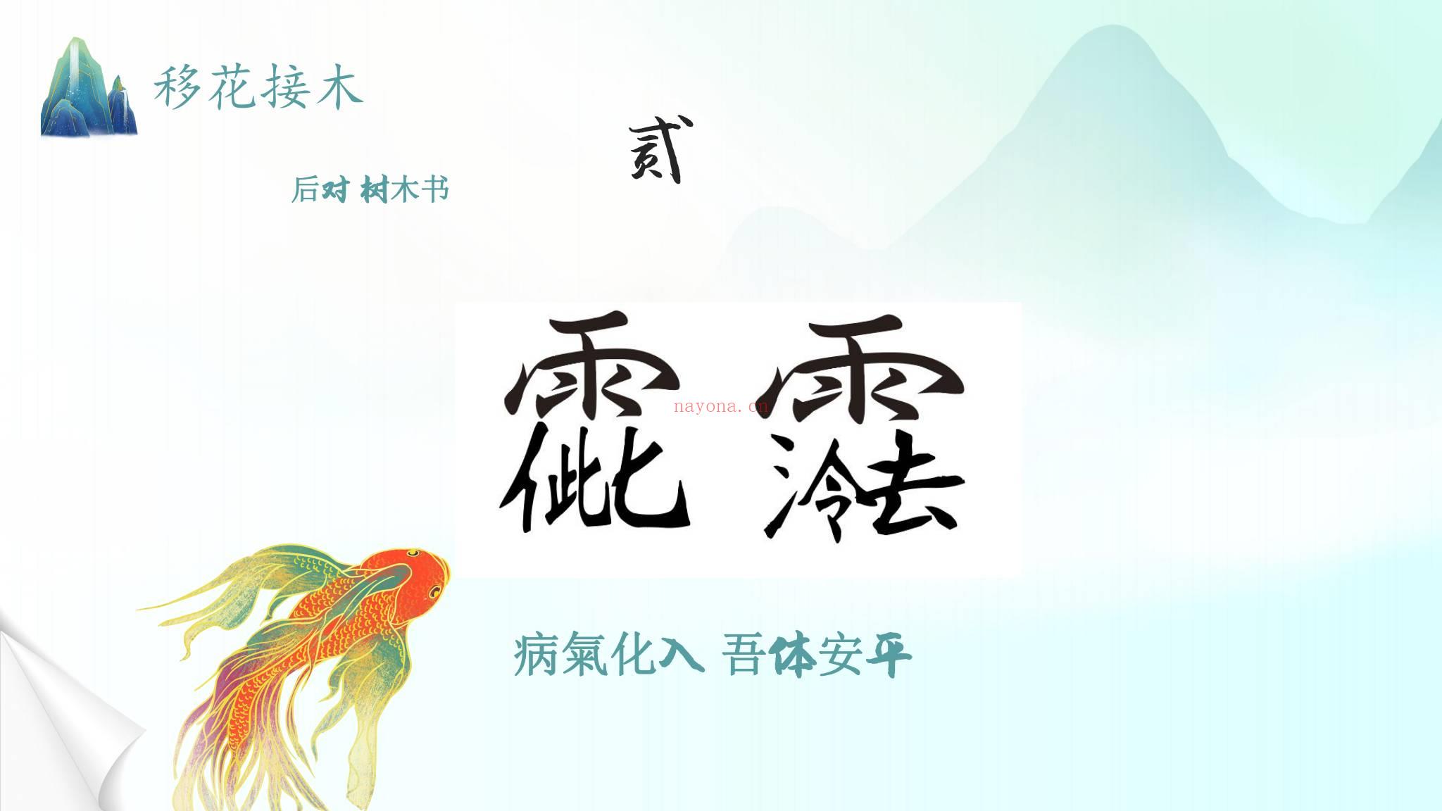 《法箜天医法1-5部合集》视频+课件