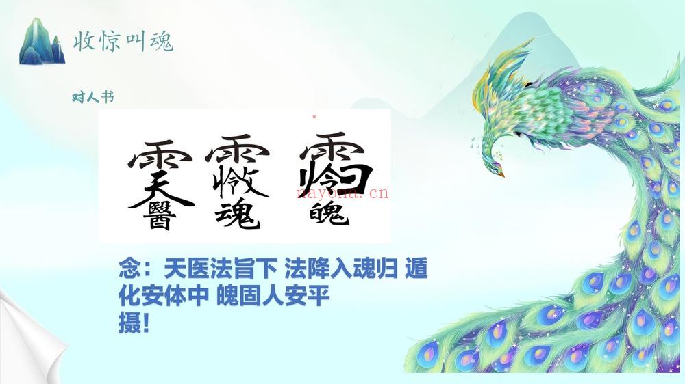 《法箜天医法1-5部合集》视频+课件