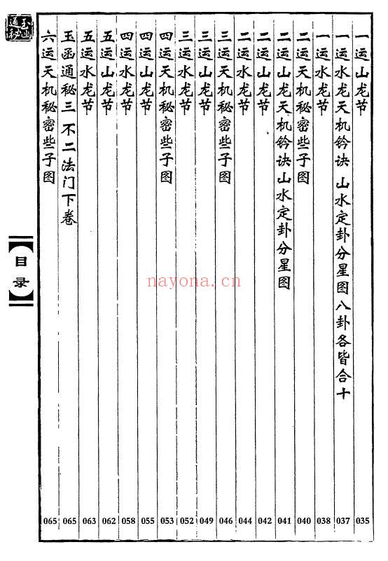 《二十四山一至九运山龙水运》挨星、水龙山运挨星诀 512页 堪舆阳宅 第2张