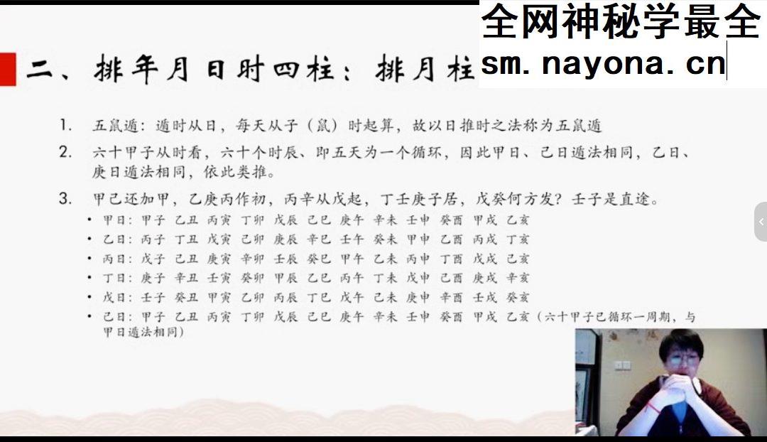 张逢辰八字命理基础班+高阶班