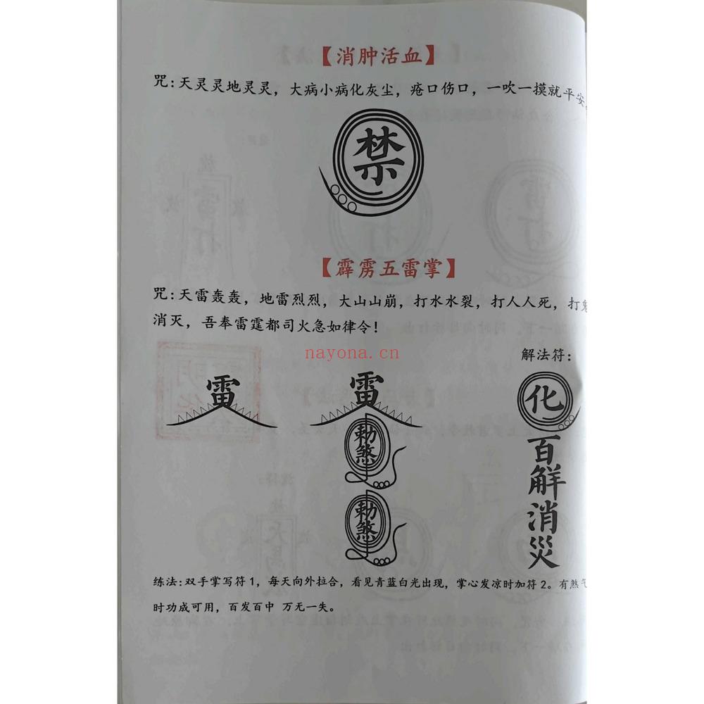 雷州六壬《雷州半岛仙教-雷州一脉仙法-雷州坛仙教-2册-+》PDF电子书（105页）