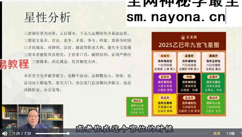 知易而行 东篱老师 九宫飞星风水课、家居布局，环境能量 13集视频课