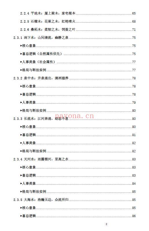 盲派八字《纳音秘要》292页 八字命理 第2张