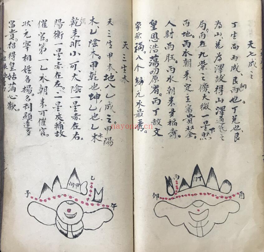 风水古籍《地理入地眼全书向法》78页双页版 国学古籍 第3张