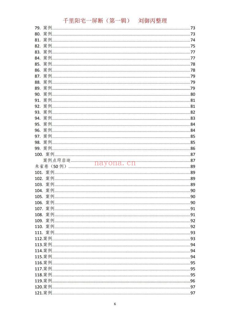 《千里阳宅一屏断》PDF电子书（120页）