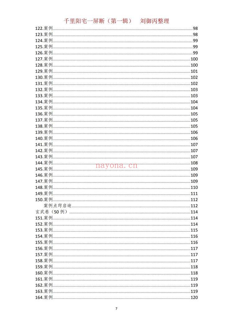 《千里阳宅一屏断》PDF电子书(120页)