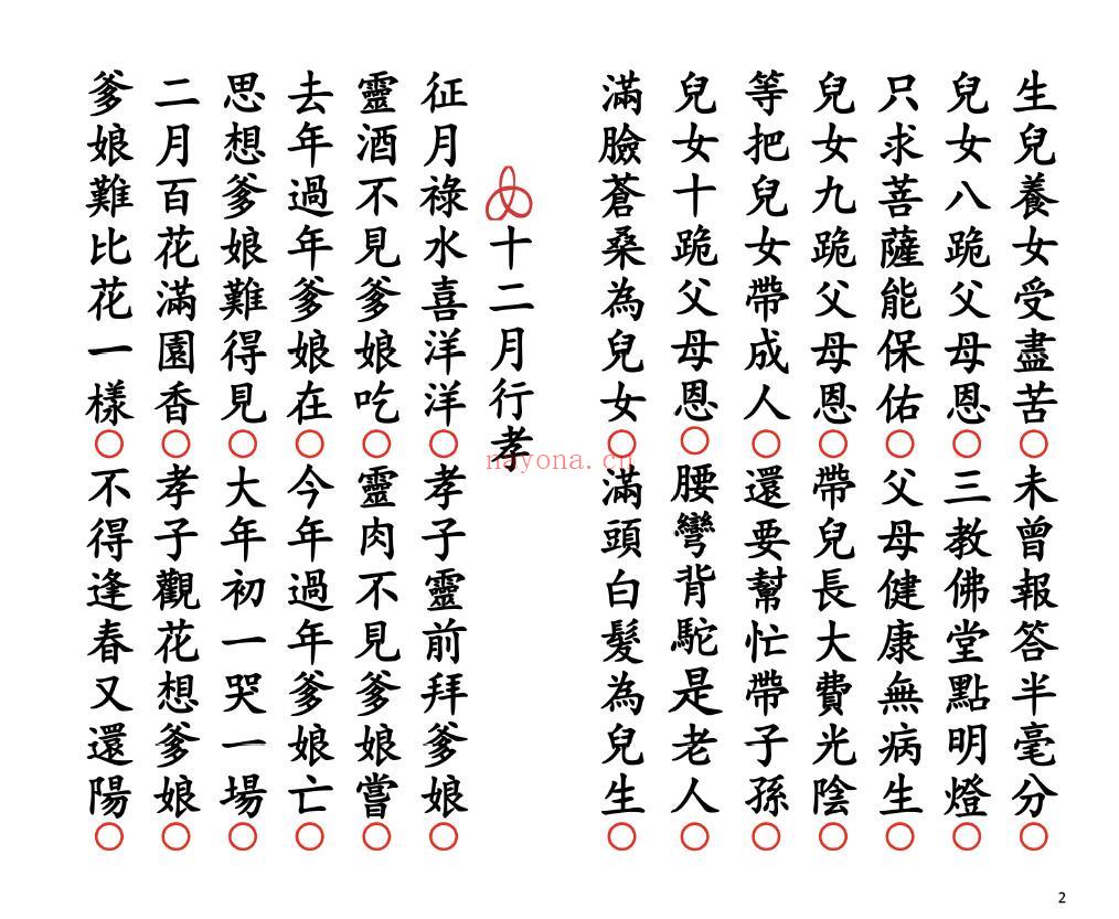 道家科仪《十月怀胎报恩科》28页双页版 易学 第2张
