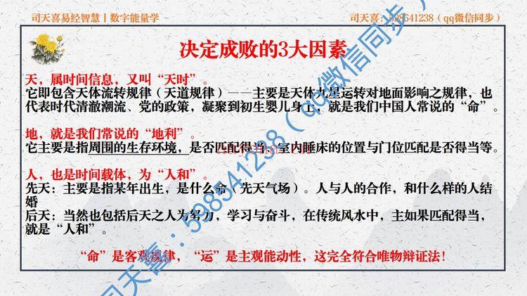 司天喜《易数乾坤》视频47集+课件 