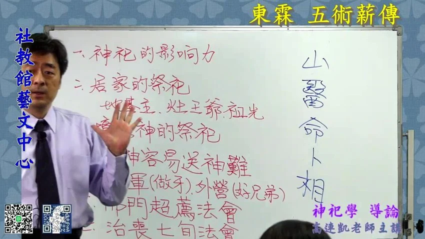 五术薪传《阳宅风水神祀学五术薪传》视频12集 