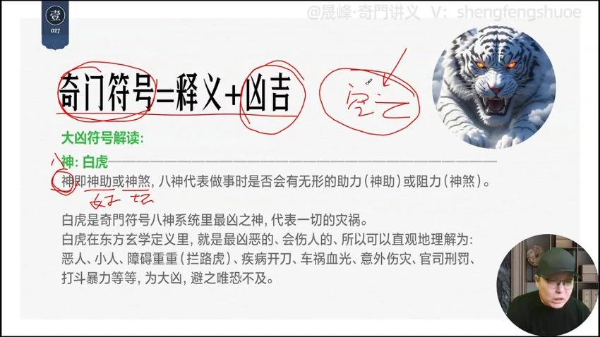 晟峰说易《晟峰说易 _ 奇门预测风水学视频》视频13集 