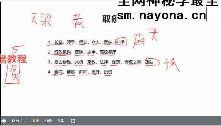 乾元老师《紫微斗数》48集视频