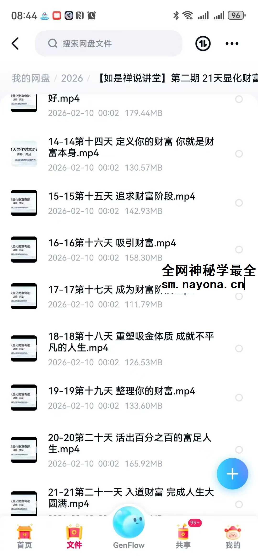 【如是禅说讲堂】第二期 21天显化财富奇迹21集