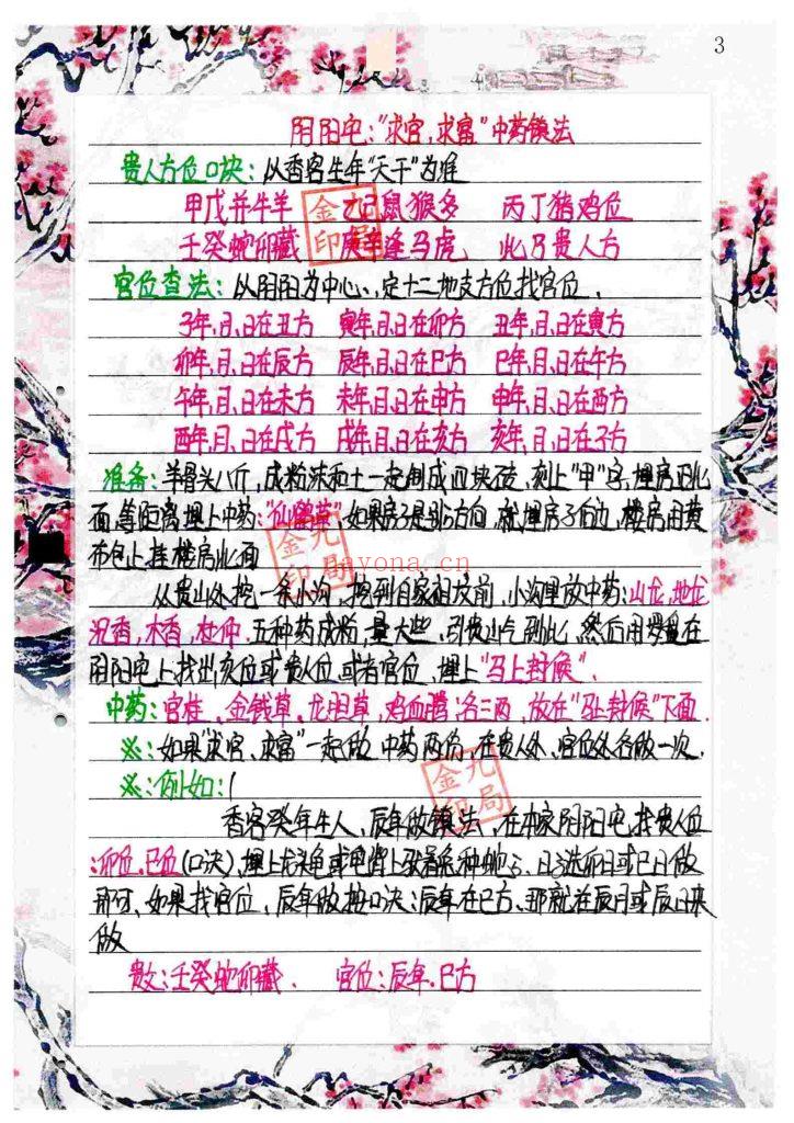 《阳宅布局·秘药下镇破解》10