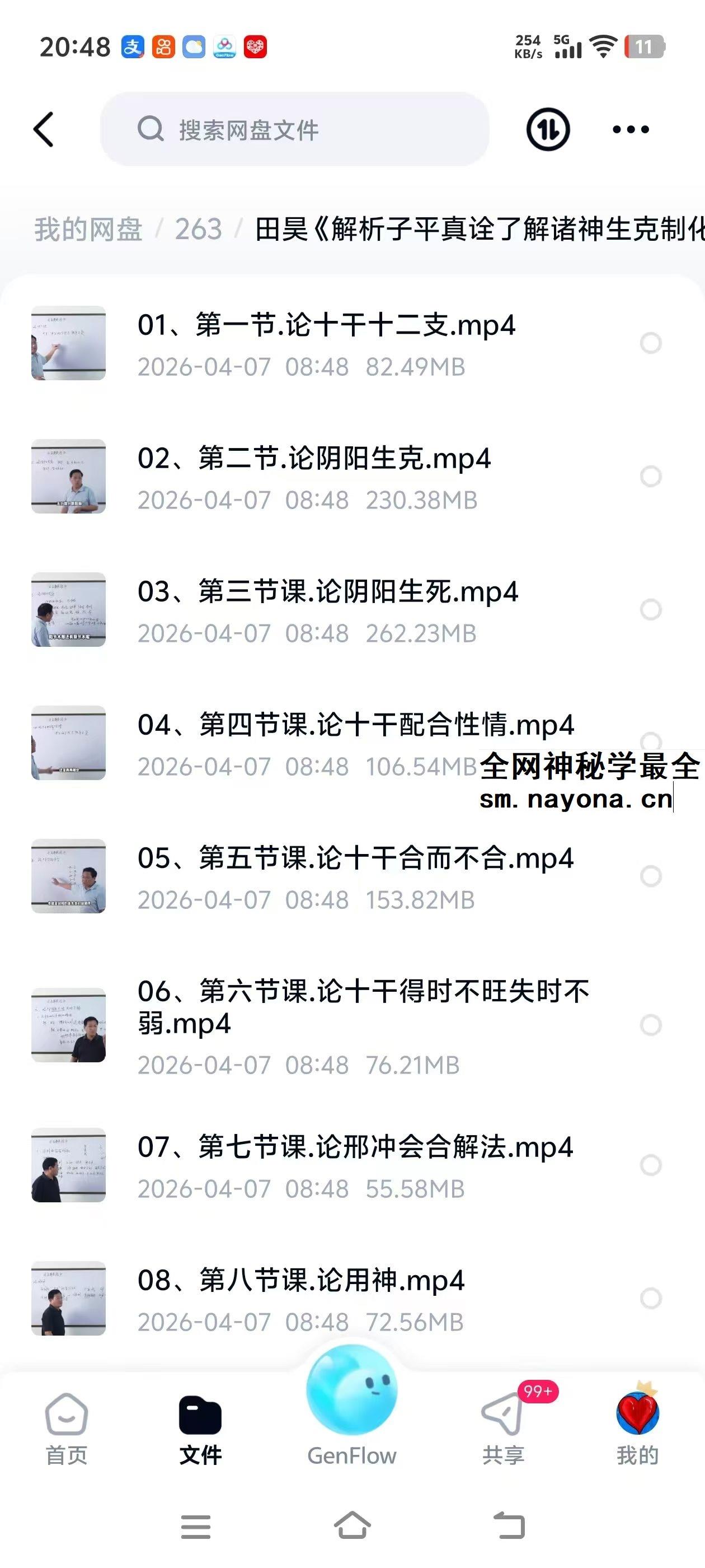 田昊 解析子平真诠了解诸神生克制化 27集 视频