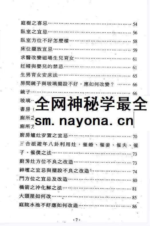 台湾萧汝祥镇宅消灾开运法各种风水形煞的化解方法PDF文档 242页