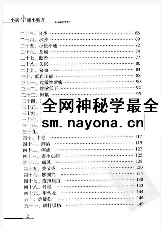 小病小痛小验方pdf