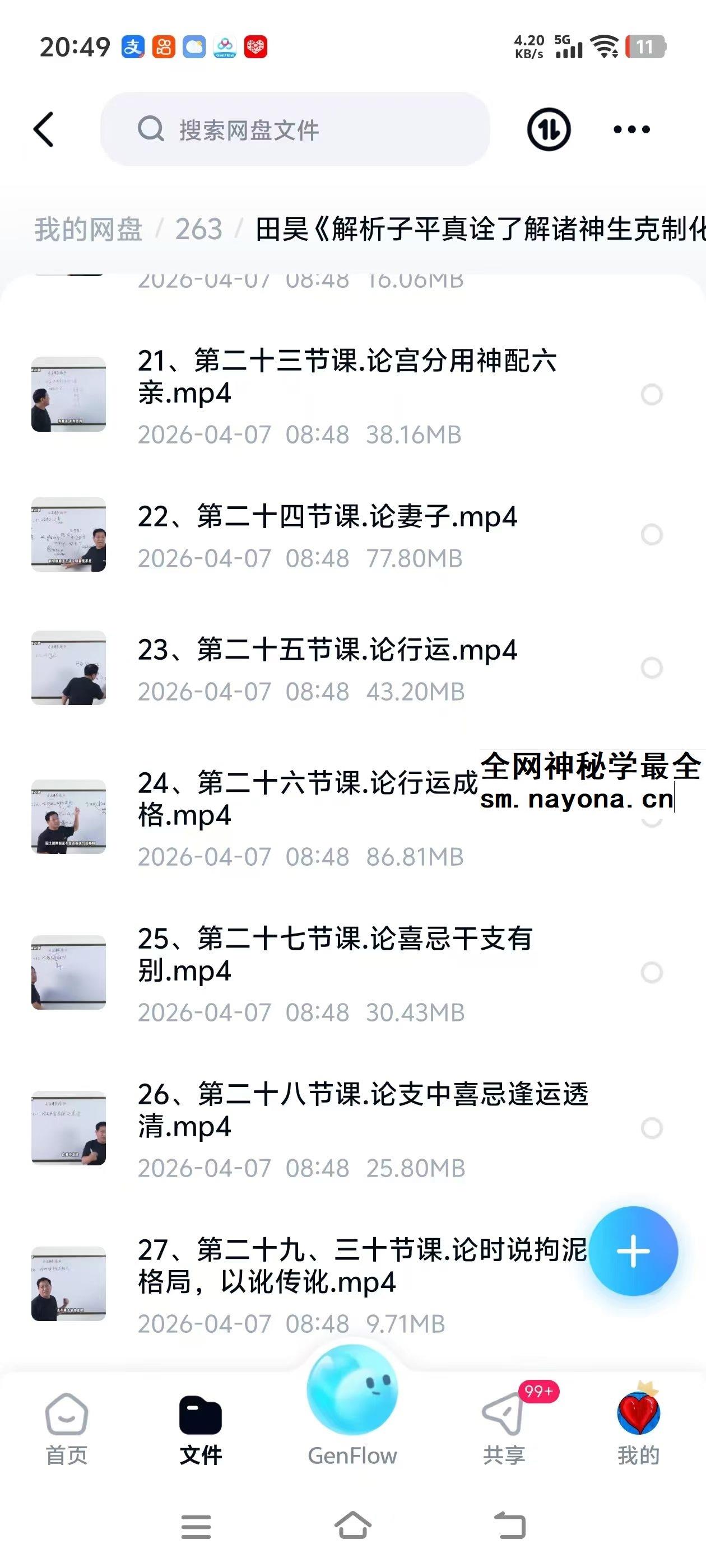 田昊 解析子平真诠了解诸神生克制化 27集 视频