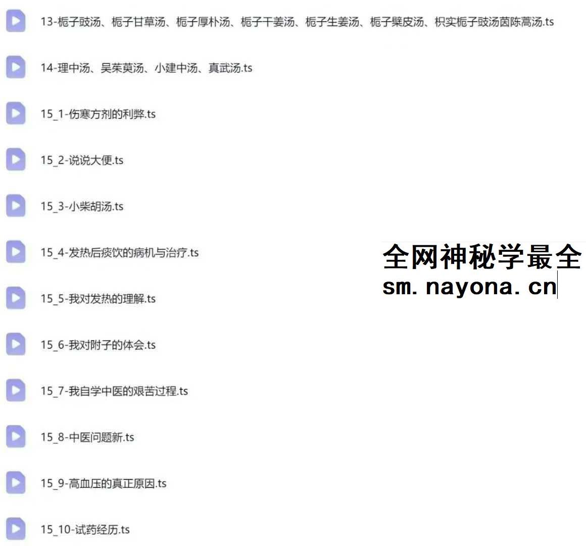 王大皮人人都能听懂的自学伤寒论48集