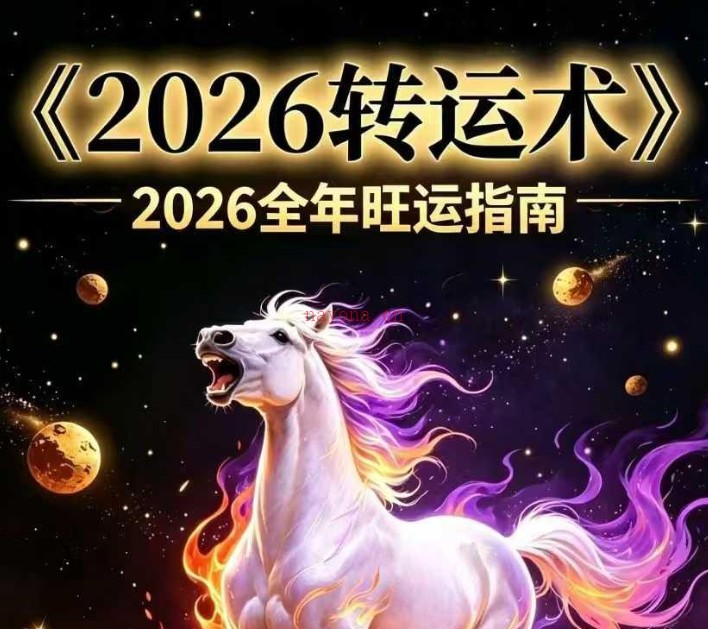 《2026转运术》全本118页，转运就靠这本