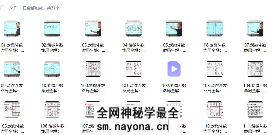彭心融 紫微斗数命局全解150集