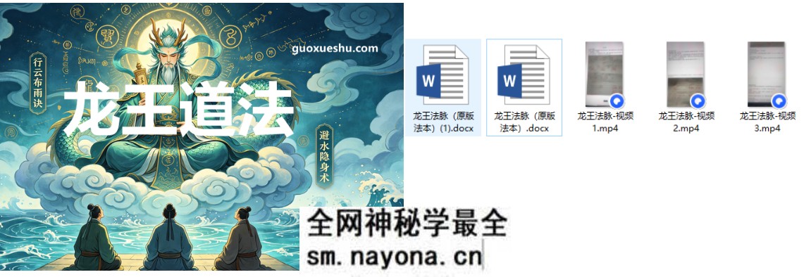 龙王道法教学视频