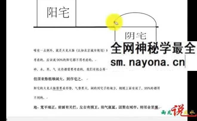 雨凡《宅法举隅》白话图文演示译解18集
