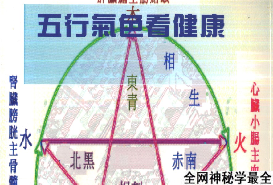 徐宇辳着《五行气色看健康》262页