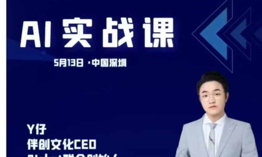 Y仔 ai线下实战课15集