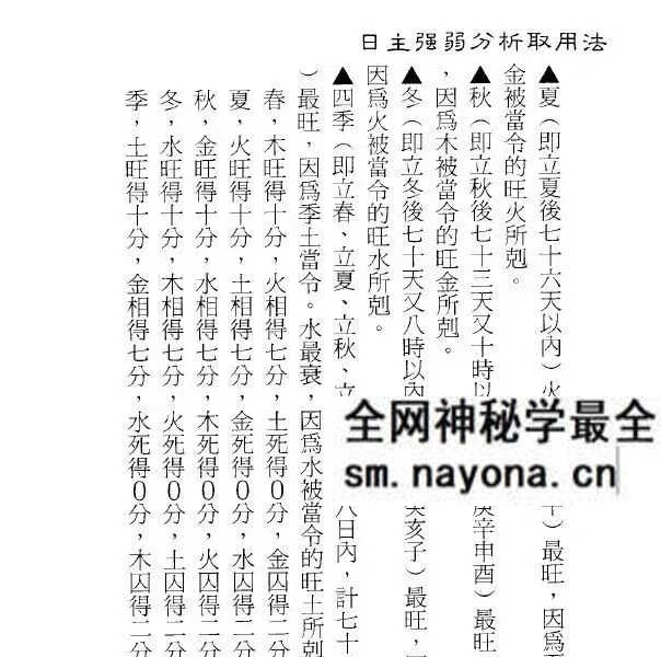 孟庆正《八字论命用神专论》219页