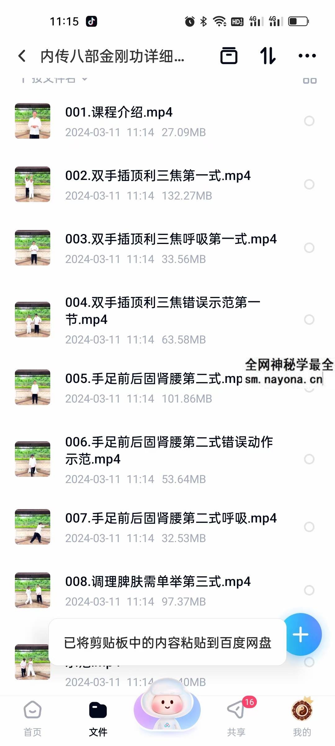 内传八部金刚功详细精讲28集教学