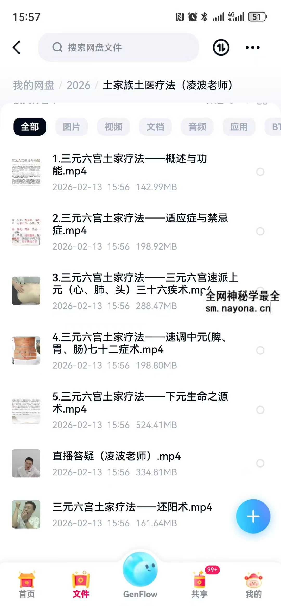 凌波老师 土家族土医疗法7集