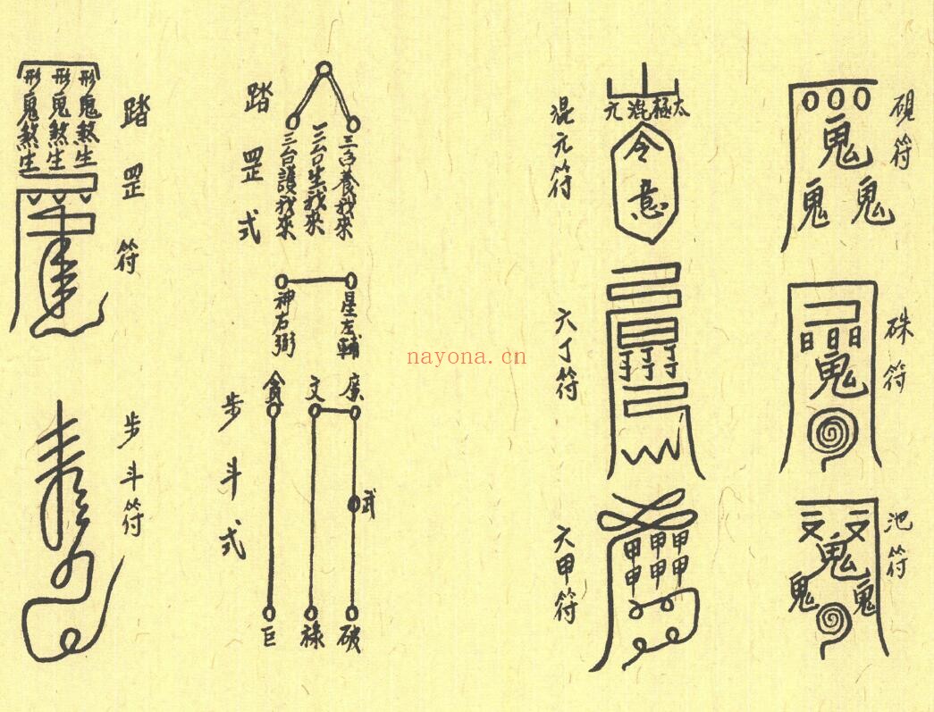 《茅山内秘符法》4册 易学 第2张-古籍汇典 《茅山内秘符法》4册 易学 第2张