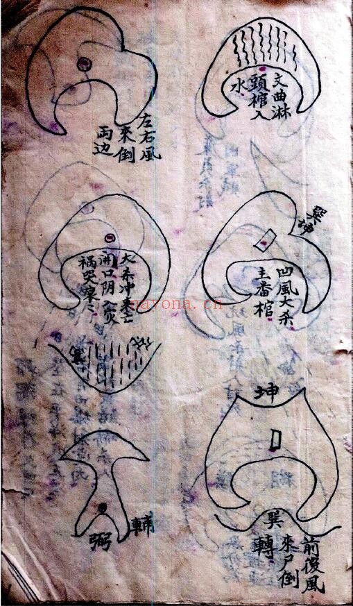 风水古籍《杨公五星地图》何周巨抄本101页(最后两页有破损) 国学古籍 第1张-古籍汇典 风水古籍《杨公五星地图》何周巨抄本101页(最后两页有破损) 国学古籍 第1张