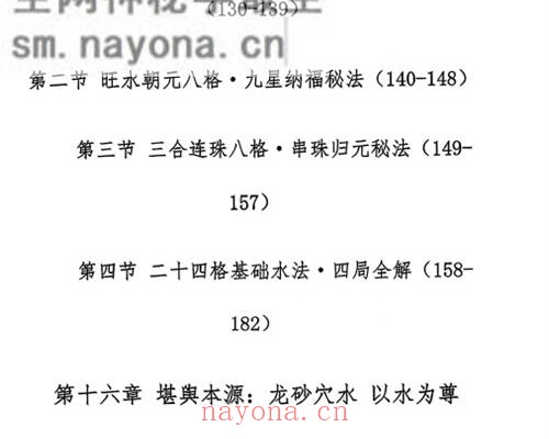 G1647邓海峰杨公风水理气布局-水法吉凶断PDF电子书285页