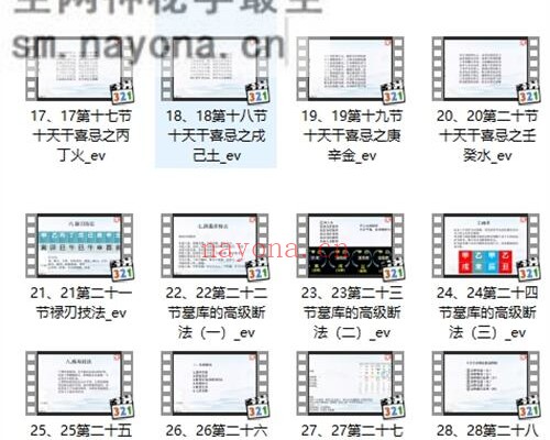 A2322辰南《十天干喜忌·月令调候·常见格局》视频28集