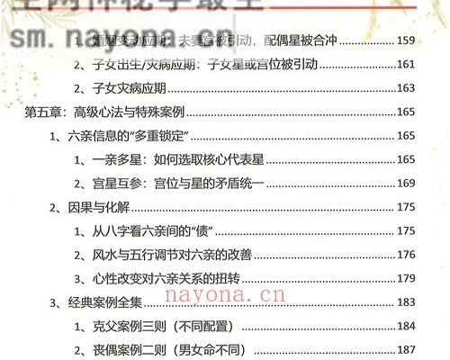 E427杨清娟杨氏盲派八字六亲断法绝技 PDF电子书261页