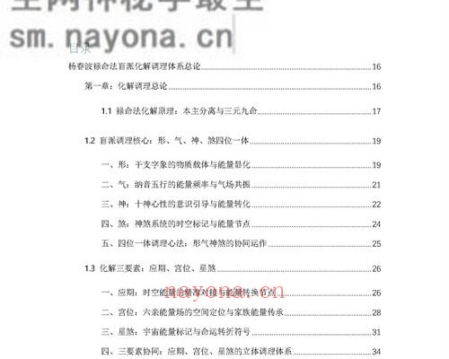 E426杨春波禄命法盲派八字化解调理PDF电子书372页