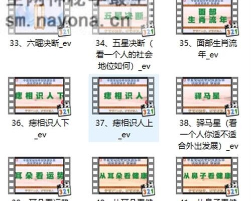 C384张恒嘉说面相50集视频