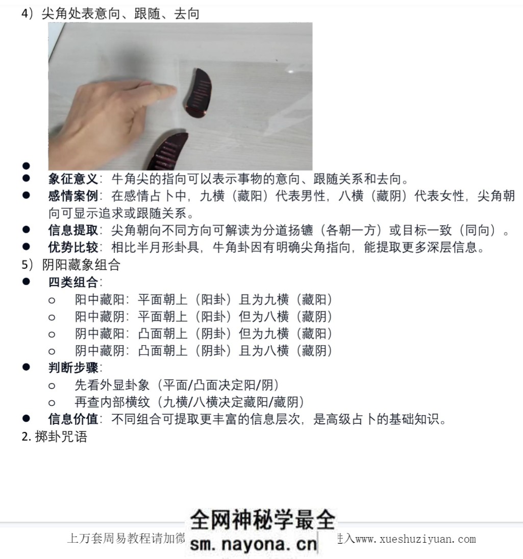 2604255 易海游龙老师整理 牛角卦预测44页Y