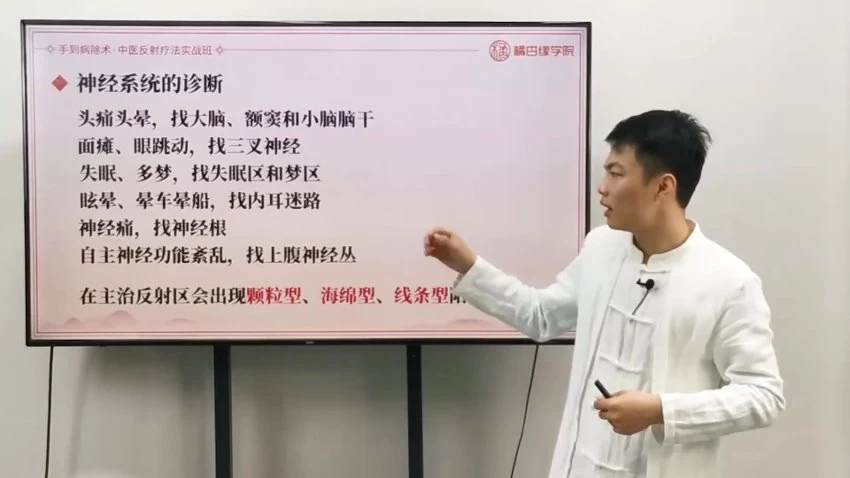 《中医反射疗法实战班》视频44集