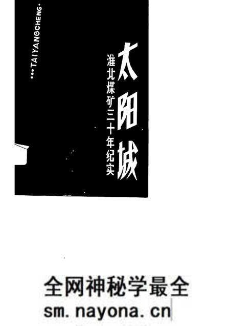 1991版太阳城  淮北煤矿三十年纪实.pdf电子版_安徽省志预览图